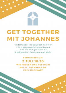 Get together mit Johannes