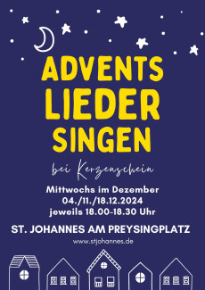 Adventsliedersingen in St. Johannes 2024